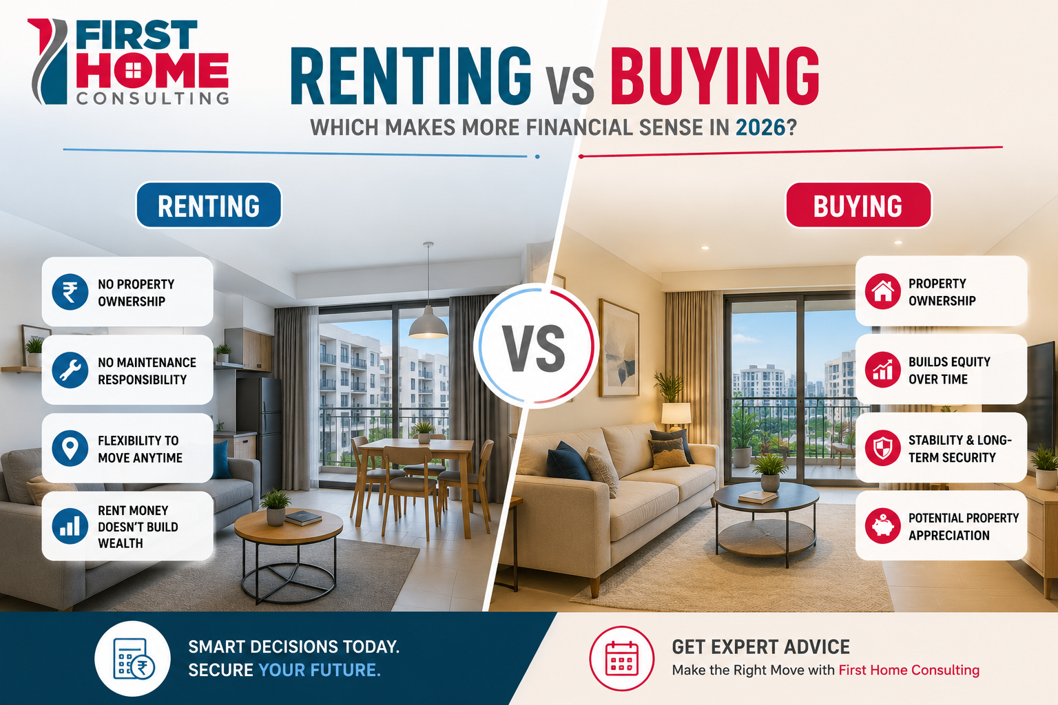 Renting vs Buying in India: Which Makes More Financial Sense in 2026?